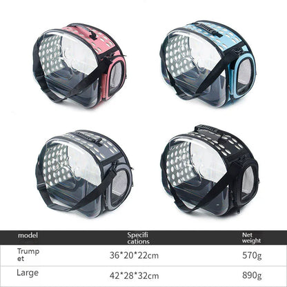 New Transparent Pet Bag for Dogs
