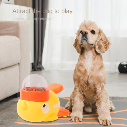2-in-1 Interactive Dog Toy Pet Automatic Food Treat Dispenser