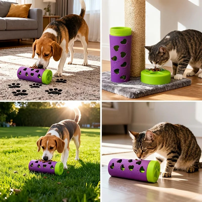 Interactive Detachable Pet Slow Feeder Treat Dispenser