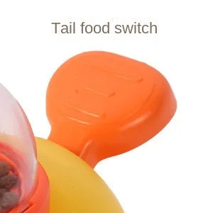 2-in-1 Interactive Dog Toy Pet Automatic Food Treat Dispenser