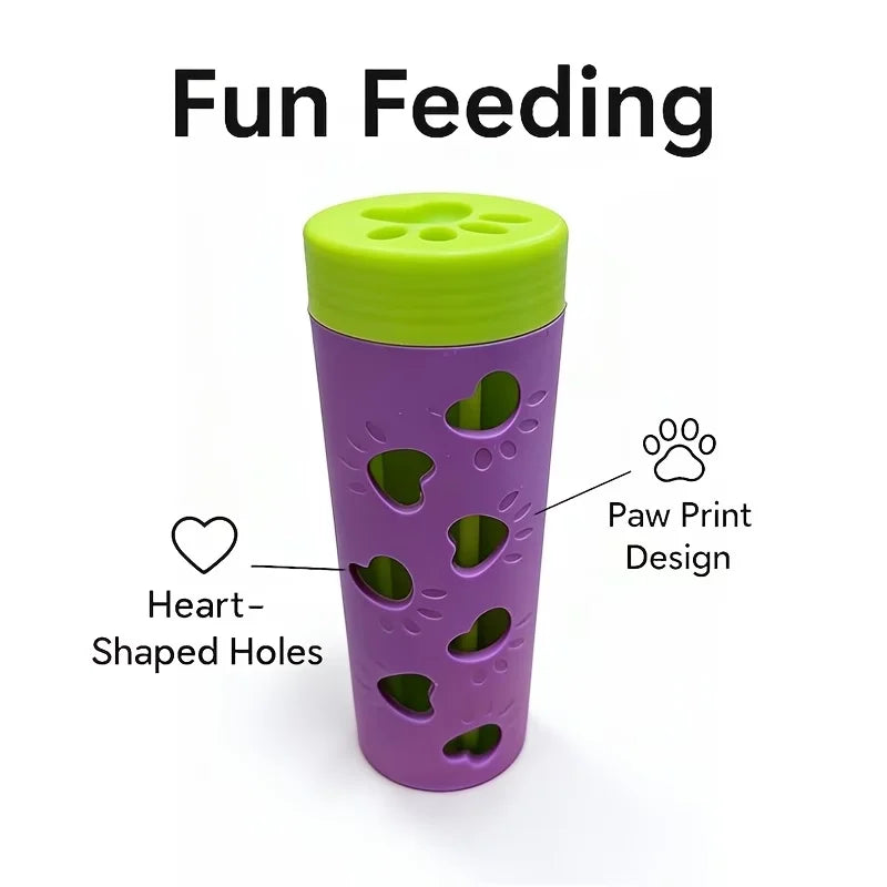Interactive Detachable Pet Slow Feeder Treat Dispenser