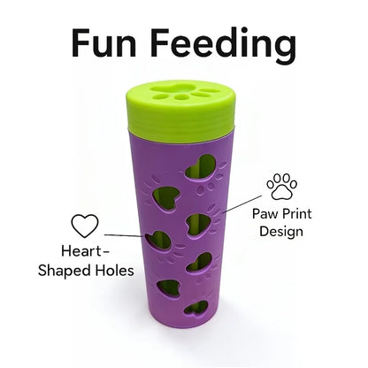 Interactive Detachable Pet Slow Feeder Treat Dispenser