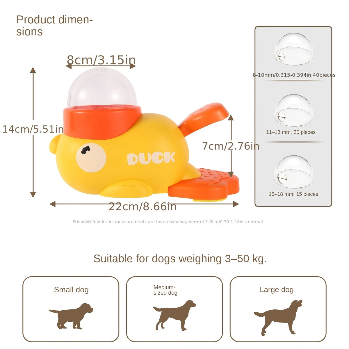 2-in-1 Interactive Dog Toy Pet Automatic Food Treat Dispenser
