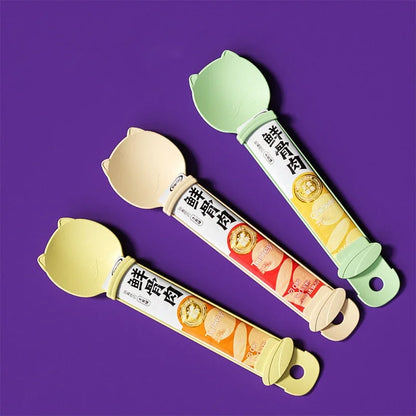 Cat Strip Squeeze Spoon Feeder (2 Pack)