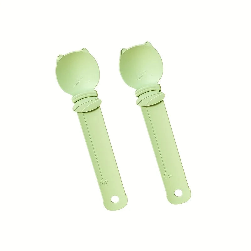 Cat Strip Squeeze Spoon Feeder (2 Pack)
