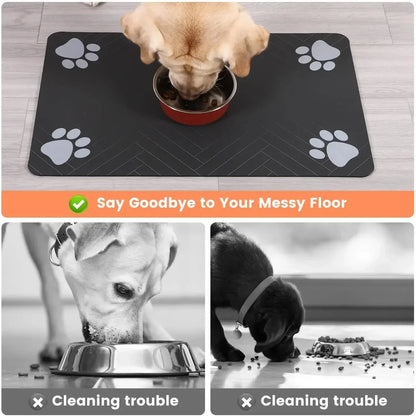 Pet Feeding Mat-Absorbent