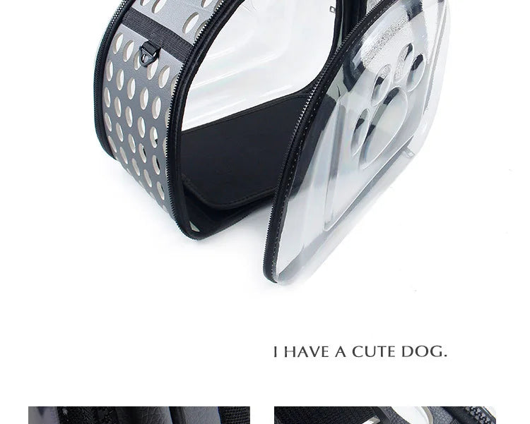 New Transparent Pet Bag for Dogs