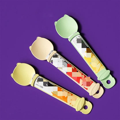 Cat Strip Squeeze Spoon Feeder (2 Pack)