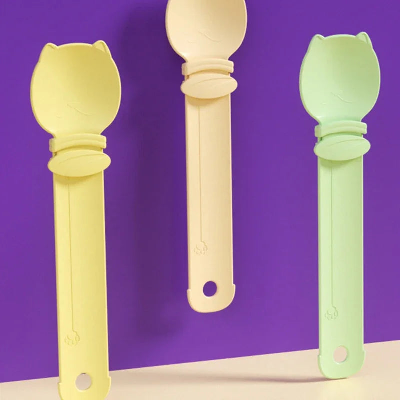 Cat Strip Squeeze Spoon Feeder (2 Pack)
