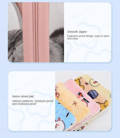 New Pet Trolley Case Transparent