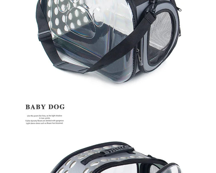 New Transparent Pet Bag for Dogs
