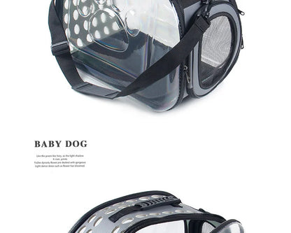 New Transparent Pet Bag for Dogs