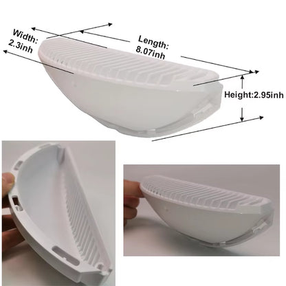 Cat Litter Box Automatic Toilet Raise the Threshold for Tonepie Litter Box Reduce Leaking Urine