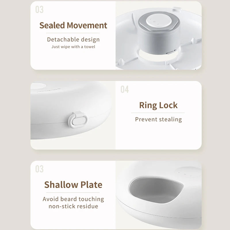 6 Meals Automatic Pet Feeder Smart Cat Food Dispenser for Wet & Dry Food Kibble Dispenser Accessories Auto Feeder for Cat